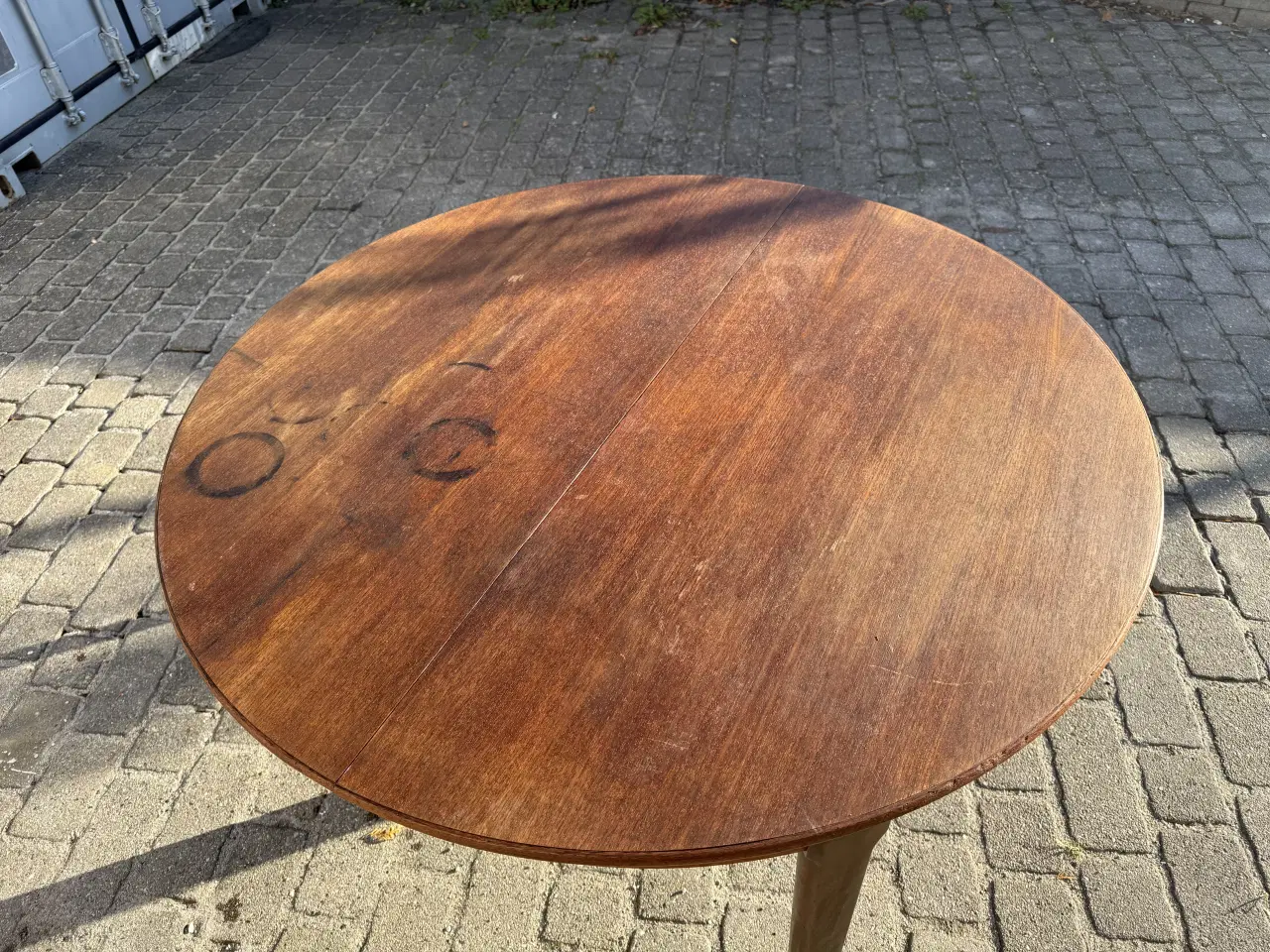 Billede 3 - Retro Teak Spisebord m. Butterfly-udtræk + 4 Match