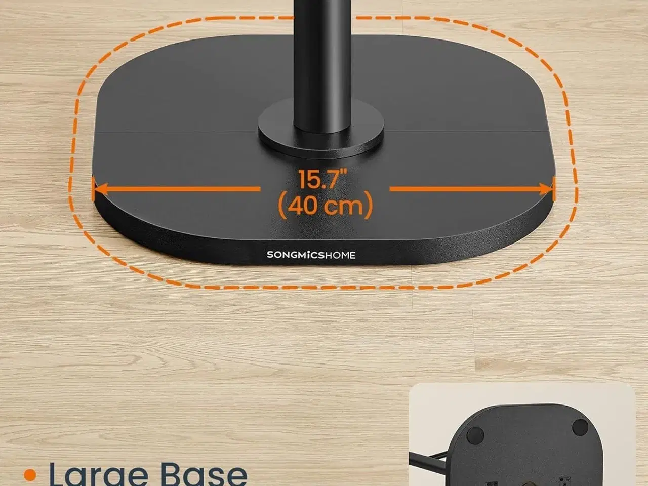 Billede 6 - Stumtjenere gulv HOME kaktusformet knagerække, 8 kroge, 175,3 cm, sort