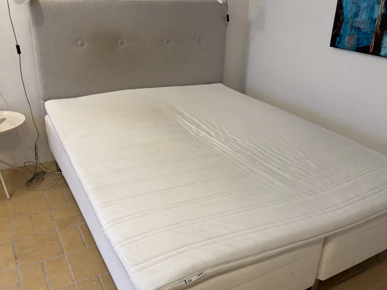 Billede 1 - Ikea 160 cm (2x80) m gavl