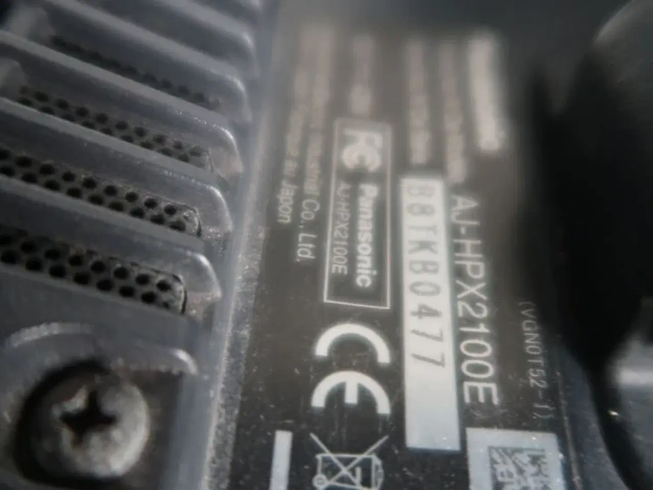 Billede 5 - Kamera PANASONIC AJ-HPX2100E med lens