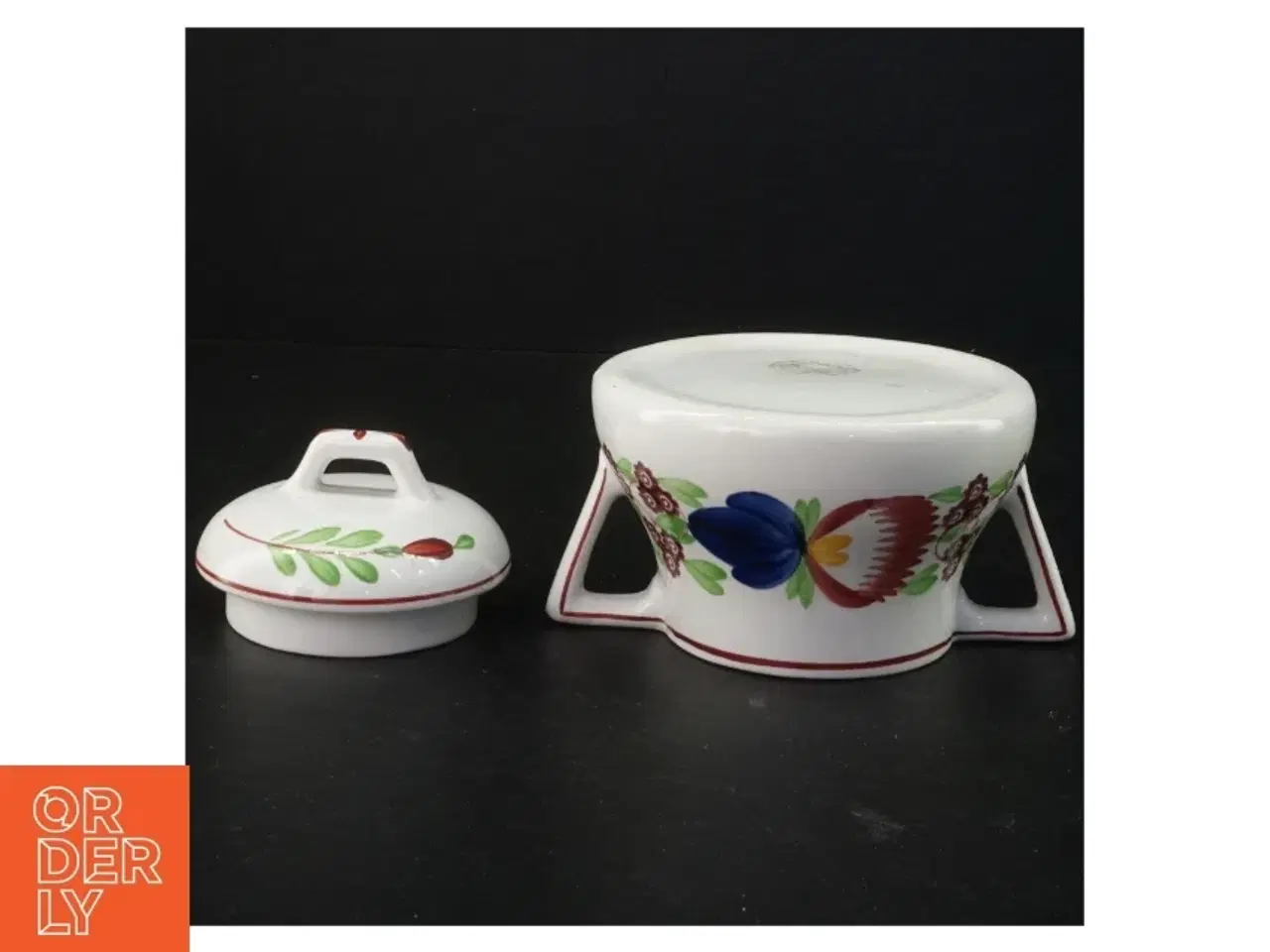 Billede 4 - Porcelænskål med låg fra Villeroy & Boch (str. 15 x 12 x 11 cm)