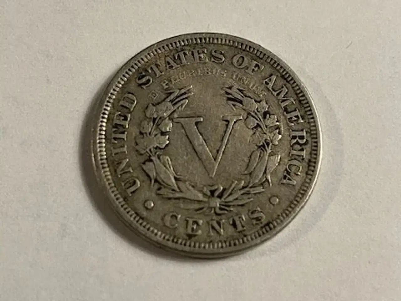 Billede 2 - Five Cents 1901 USA