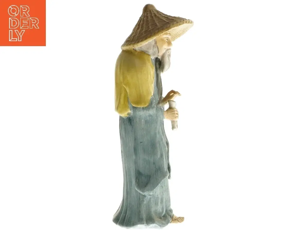 Billede 3 - Porcelænsfigur af gammel mand (str. 22,5 cm)