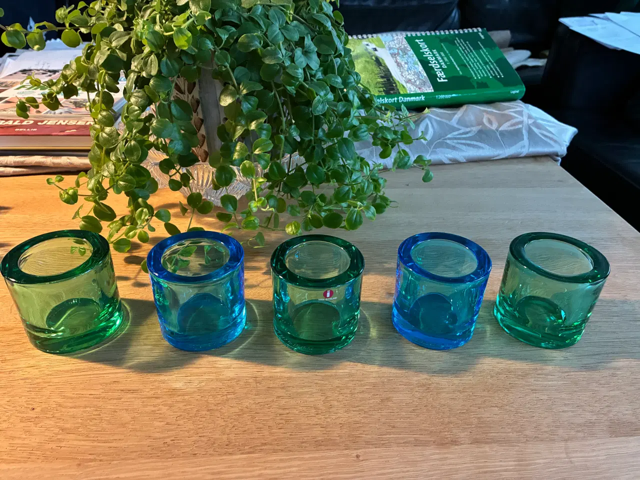 Billede 2 - Fyrfadsstager Kivi/Marimekko fra Iittala