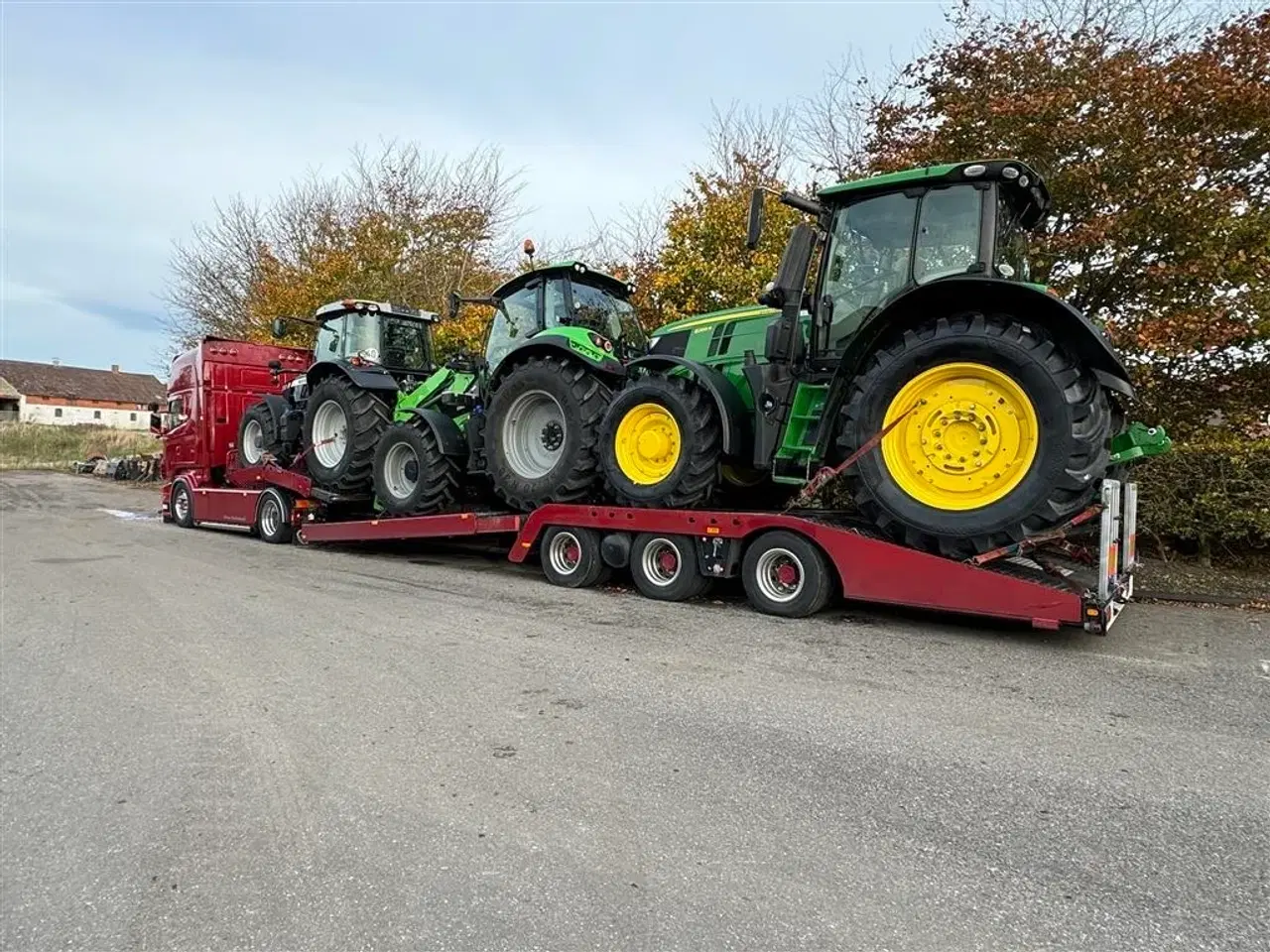 Billede 1 - John Deere 6120M PÅ VEJ HJEM!