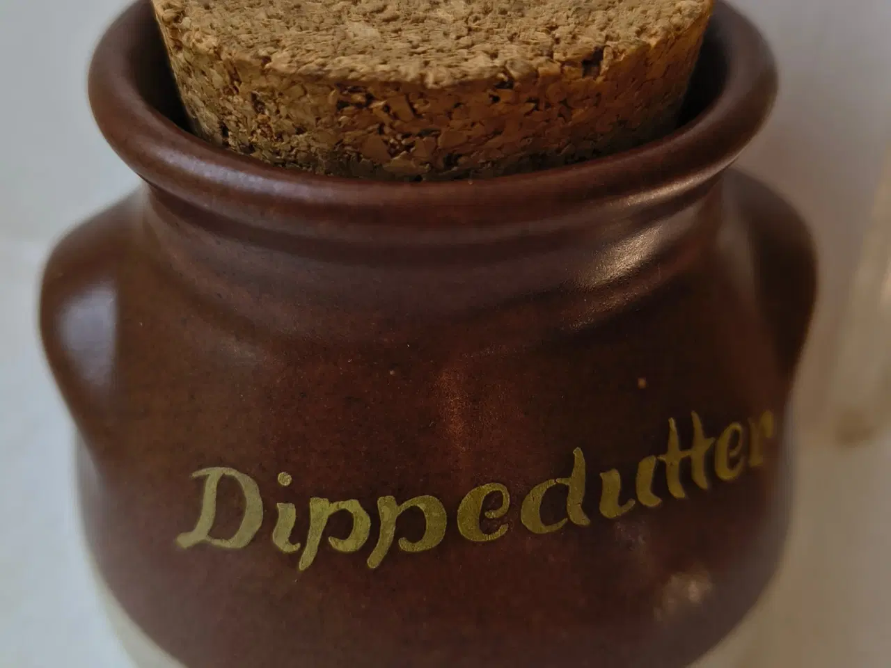 Billede 1 - Lille krukke til dippedutter fra Aksini