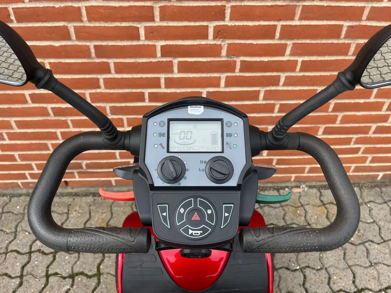 Billede 2 - BRUGT Elscooter Rød GO-EL270 15 km/t 