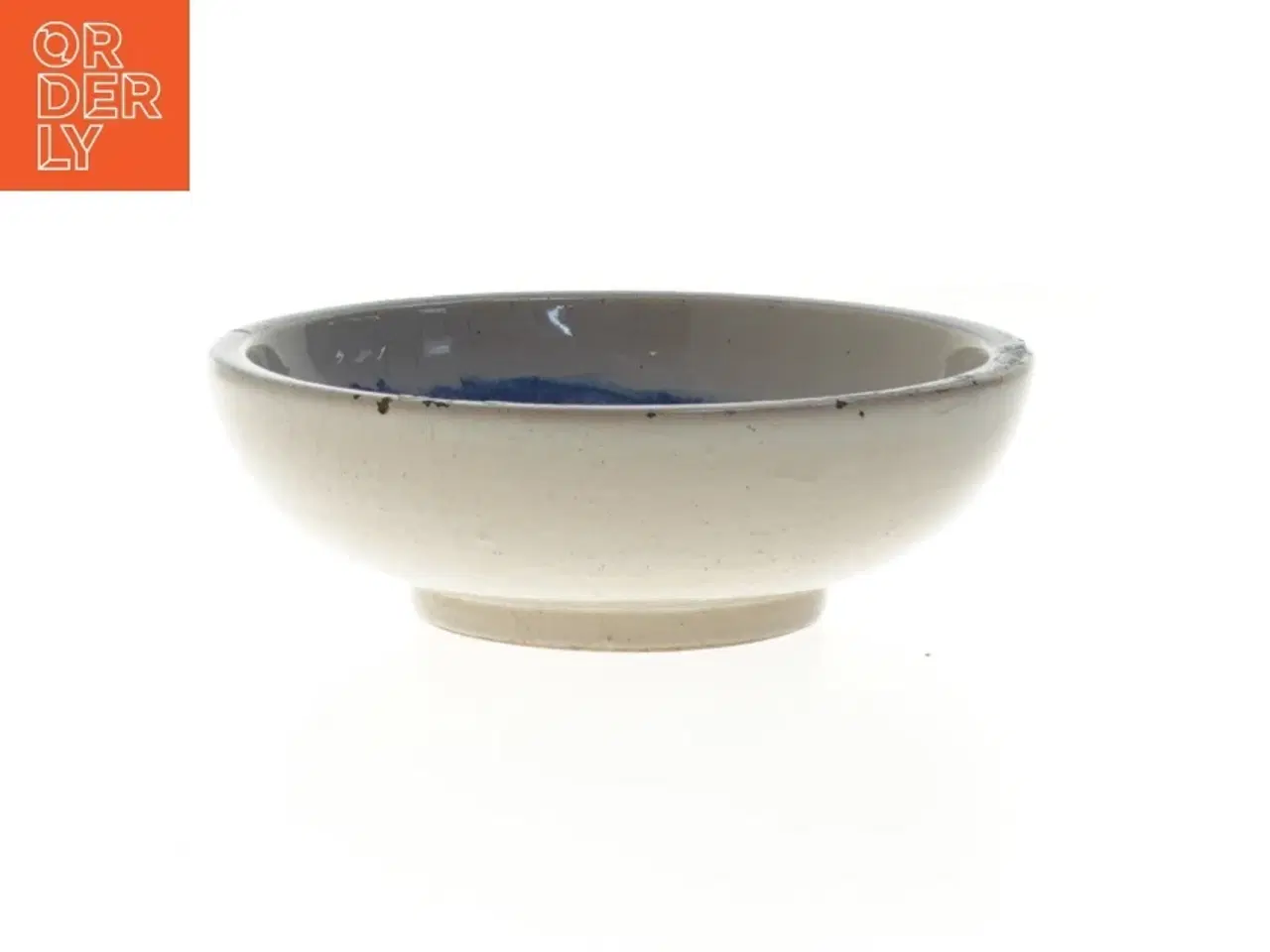 Billede 2 - Keramisk skål med sejlskibsmotiv fra Søholm Bornholm (str. 13,5 cm)