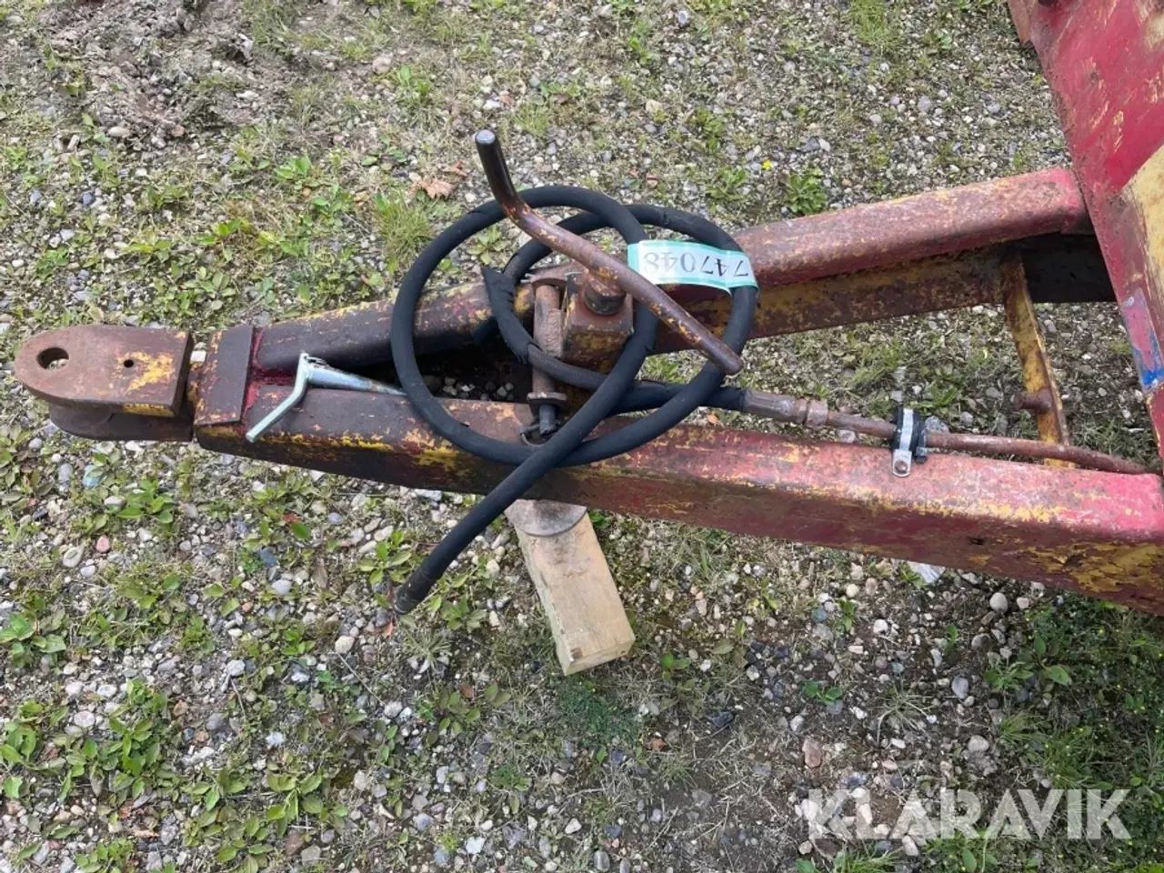 Billede 8 - LOT: tipvogn og Skrabeblad TIM OG Frangård 4,5 tons vogn/G-250L