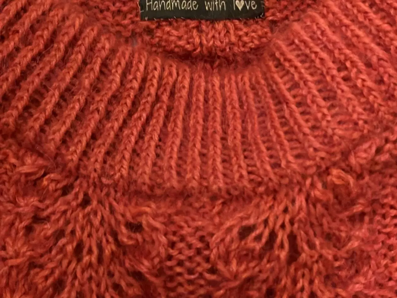 Billede 3 - Håndstrikket dame bluse