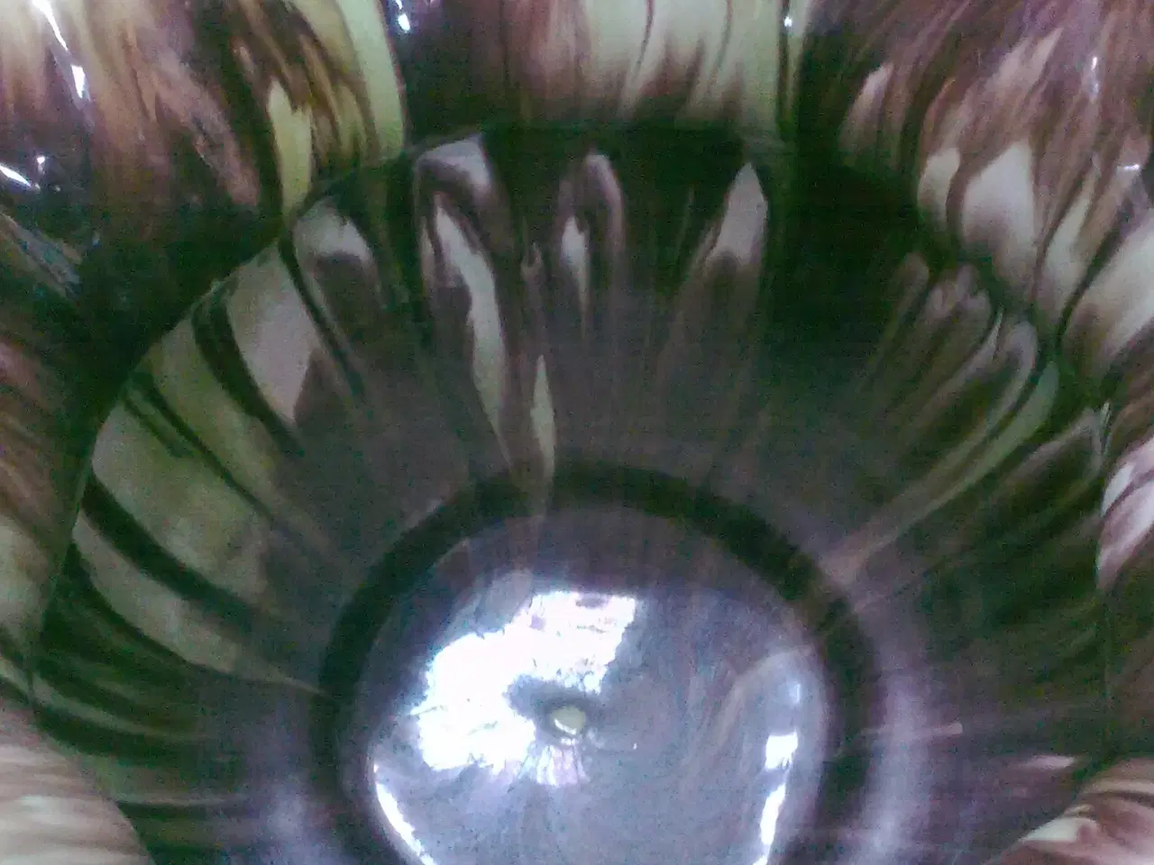 Billede 5 - Potteplante KÆMPE ler krukke DK løbeglasur