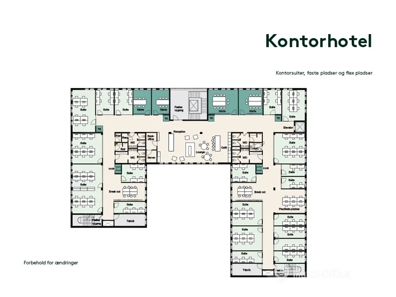 Billede 3 - Kontorhotel i Søborgs attraktive erhvervskvarter