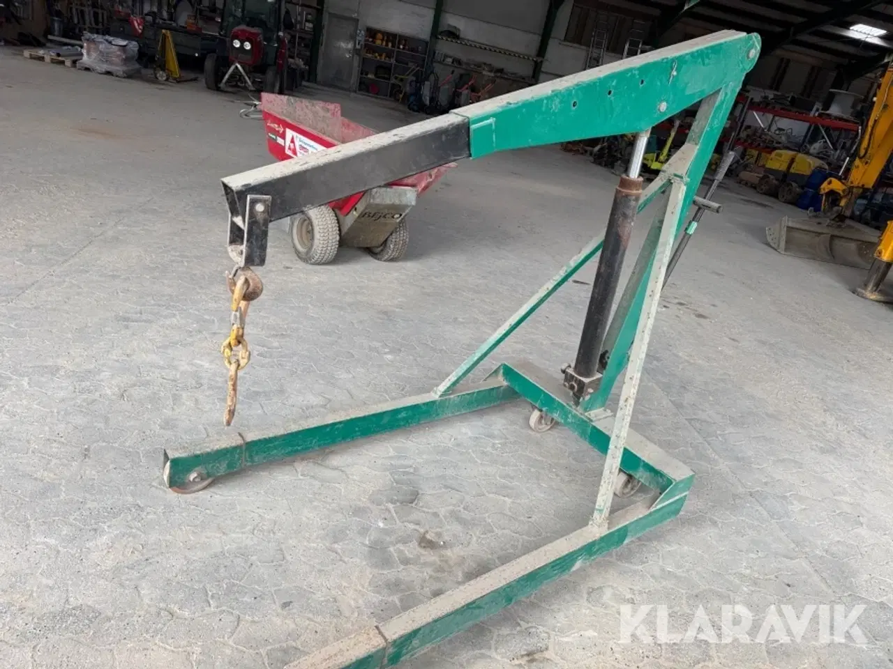 Billede 3 - Værksteds-/motorkran Compac Hydraulik A/S CC 15 P