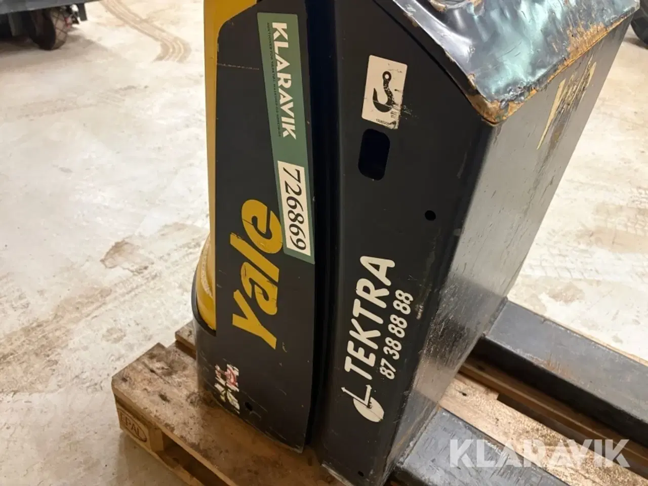 Billede 12 - Elektrisk palleløfter Yale MP20 - ekstra lange gafler