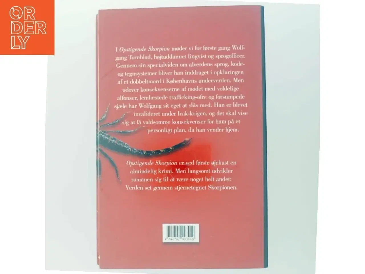 Billede 3 - Opstigende skorpion : roman af Kristian Ditlev Jensen (f. 1971) (Bog)