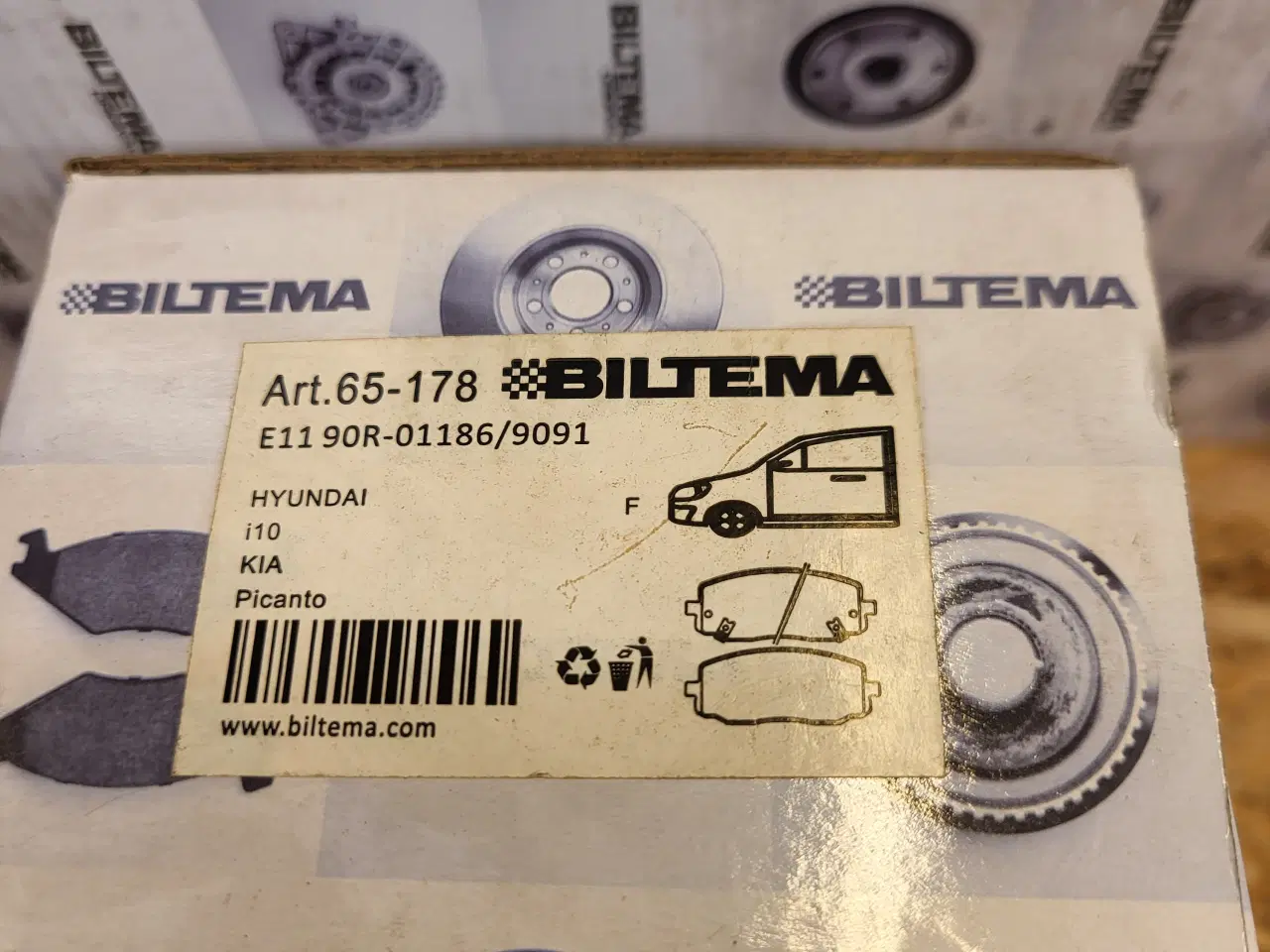 Billede 2 - Komplet bremser til kia picanto  hyundai i10