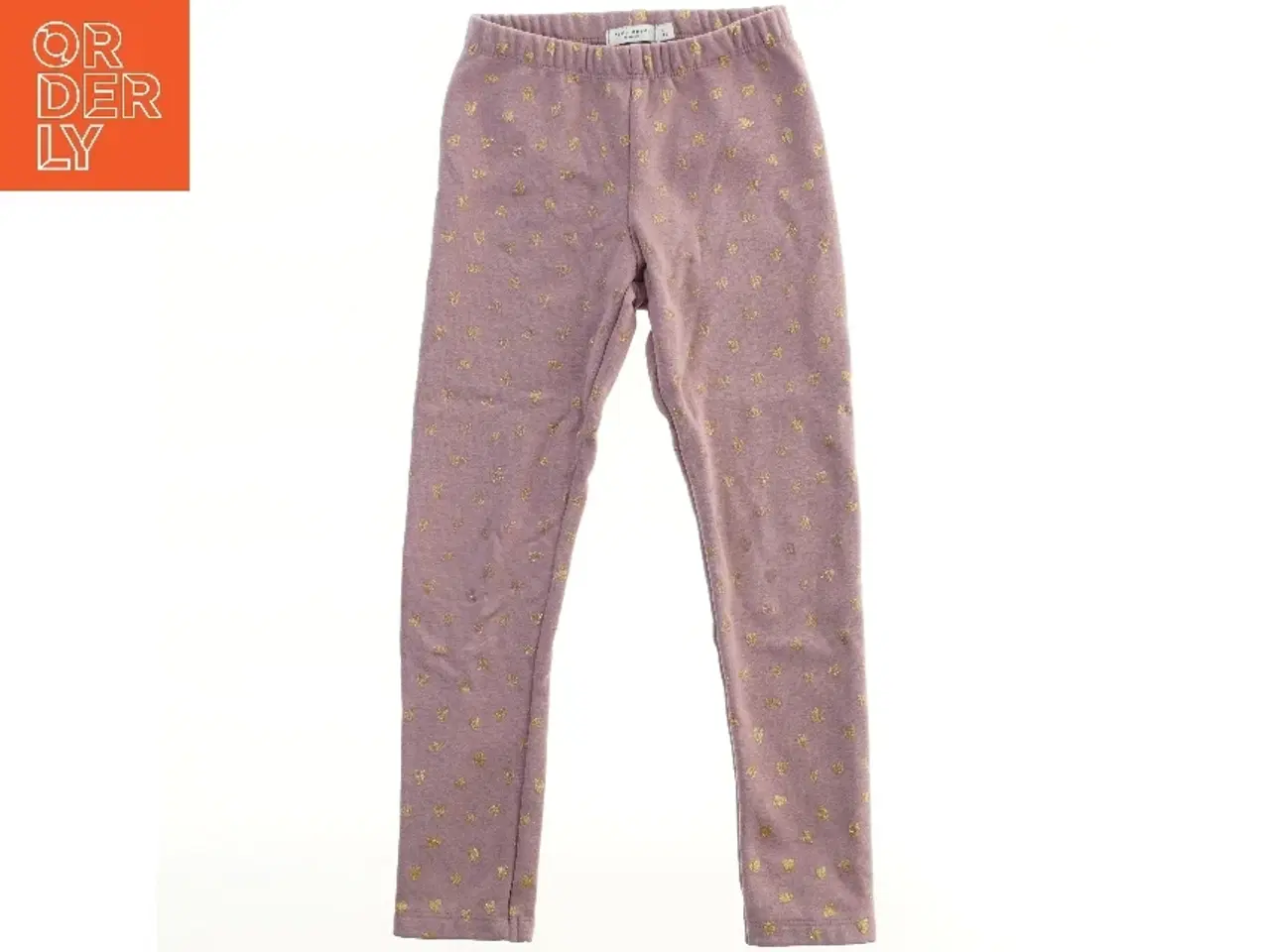 Billede 2 - Børne leggings med mønster fra Basic needs (str. 122)