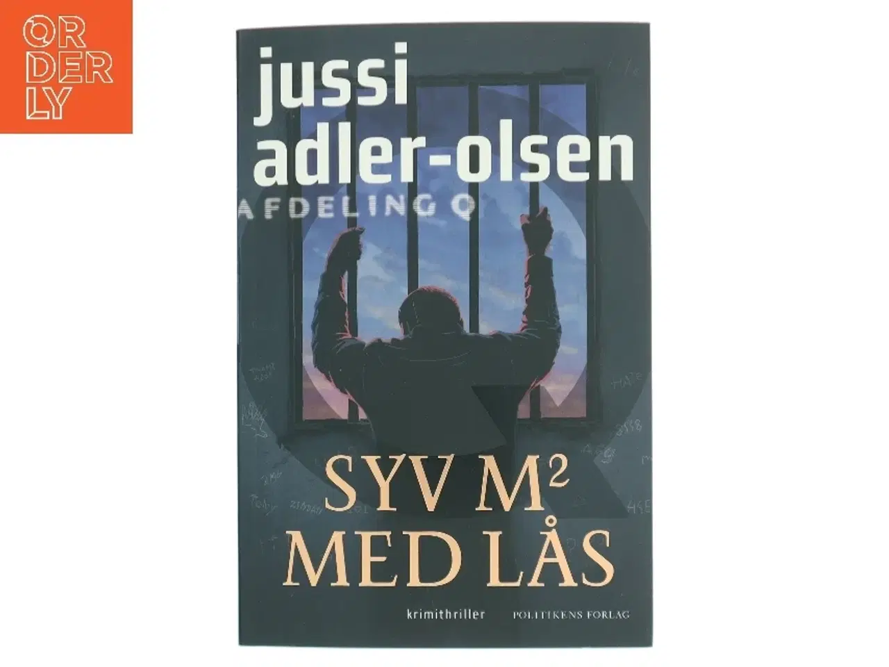 Billede 1 - Syv kvadratmeter med lås : krimithriller af Jussi Adler-Olsen (Bog)