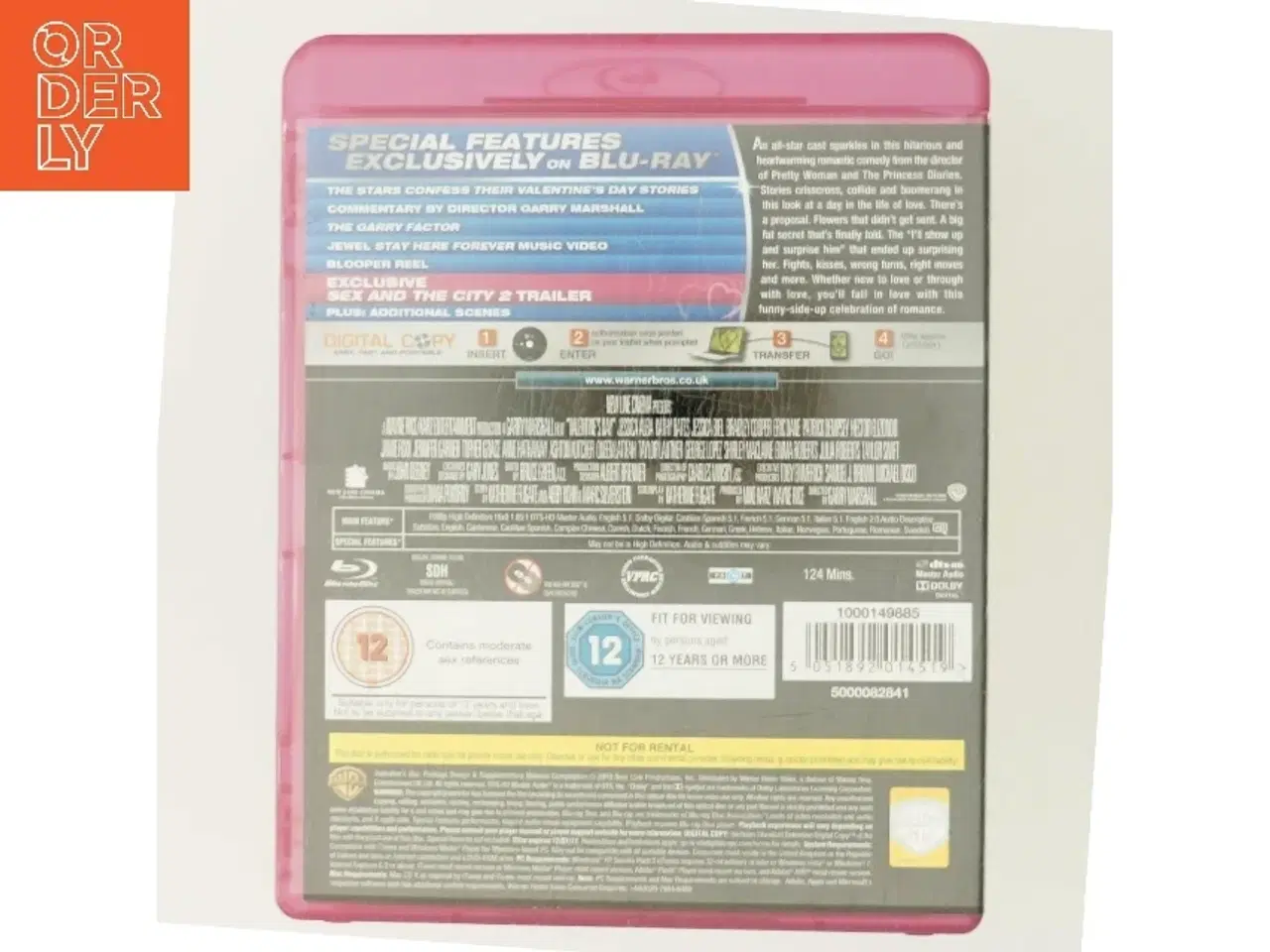 Billede 3 - Valentines Day (Blu-Ray + Dvd) [Edizione: Regno Unito] med Jessica Alba (DVD)