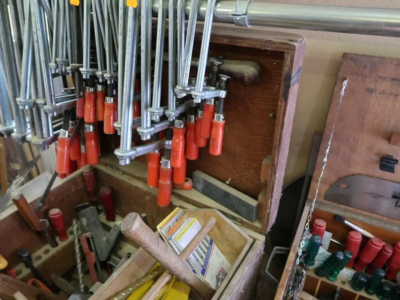 Billede 4 - Værktøjskasse med div. Værktøj