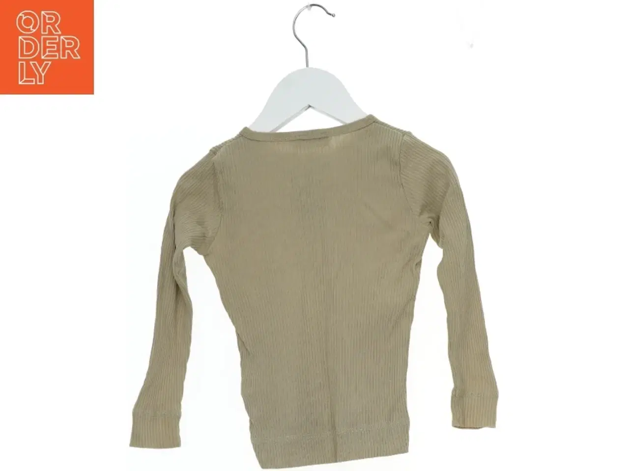 Billede 2 - Langærmet ribbet bluse fra MarMar (str. 98)