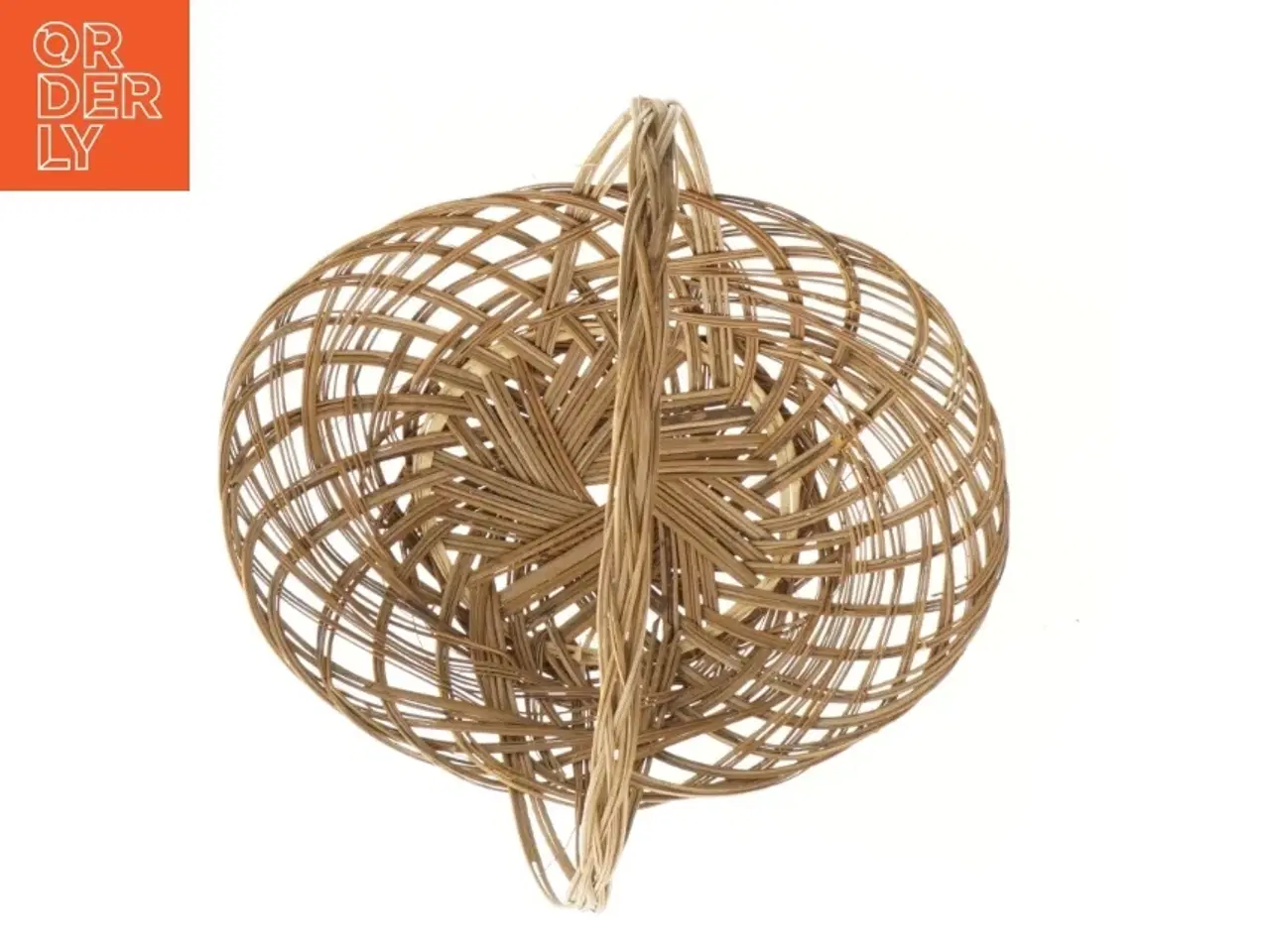 Billede 2 - Fletkurv med hank (str. 28 cm)