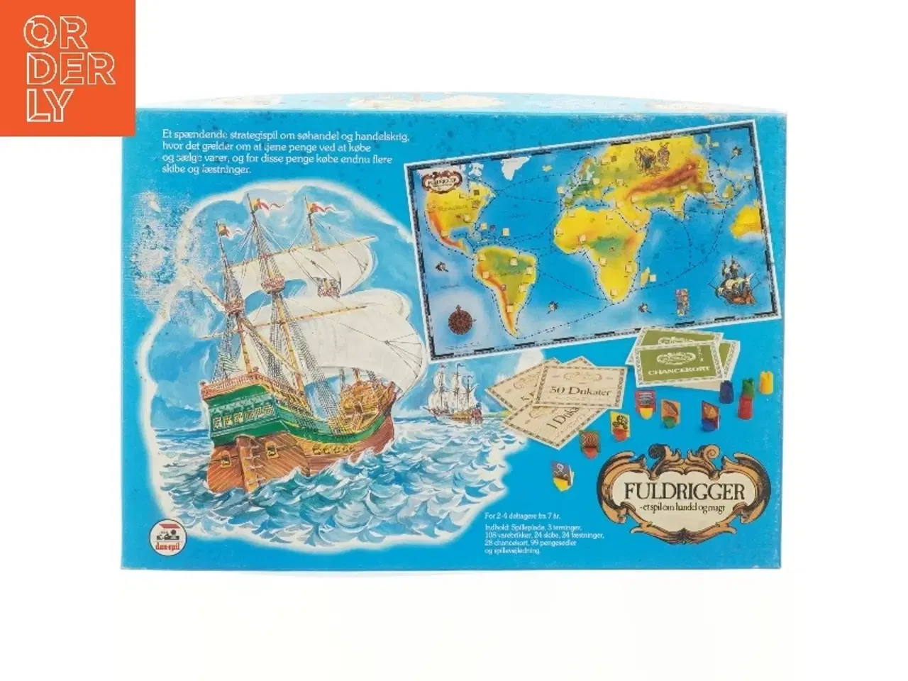 Billede 1 - Brætspil Fuldigger (str. 6x39x27 cm)