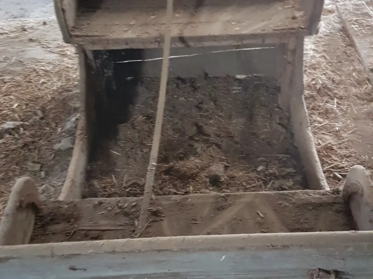 Billede 2 - Gammel kasse til en kane 