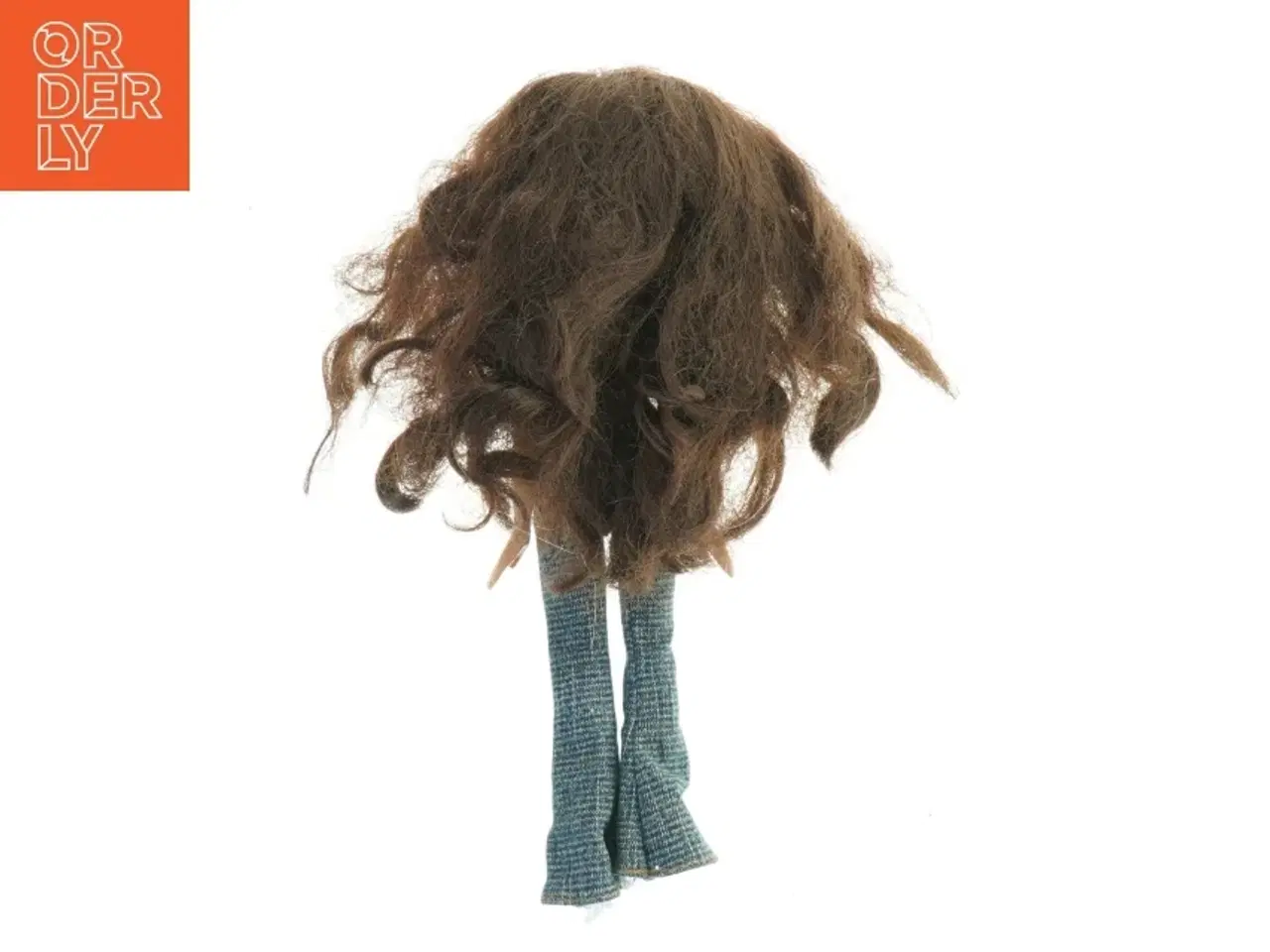 Billede 2 - Brun dukke med blå top og jeans fra Bratz (str. 24 cm)
