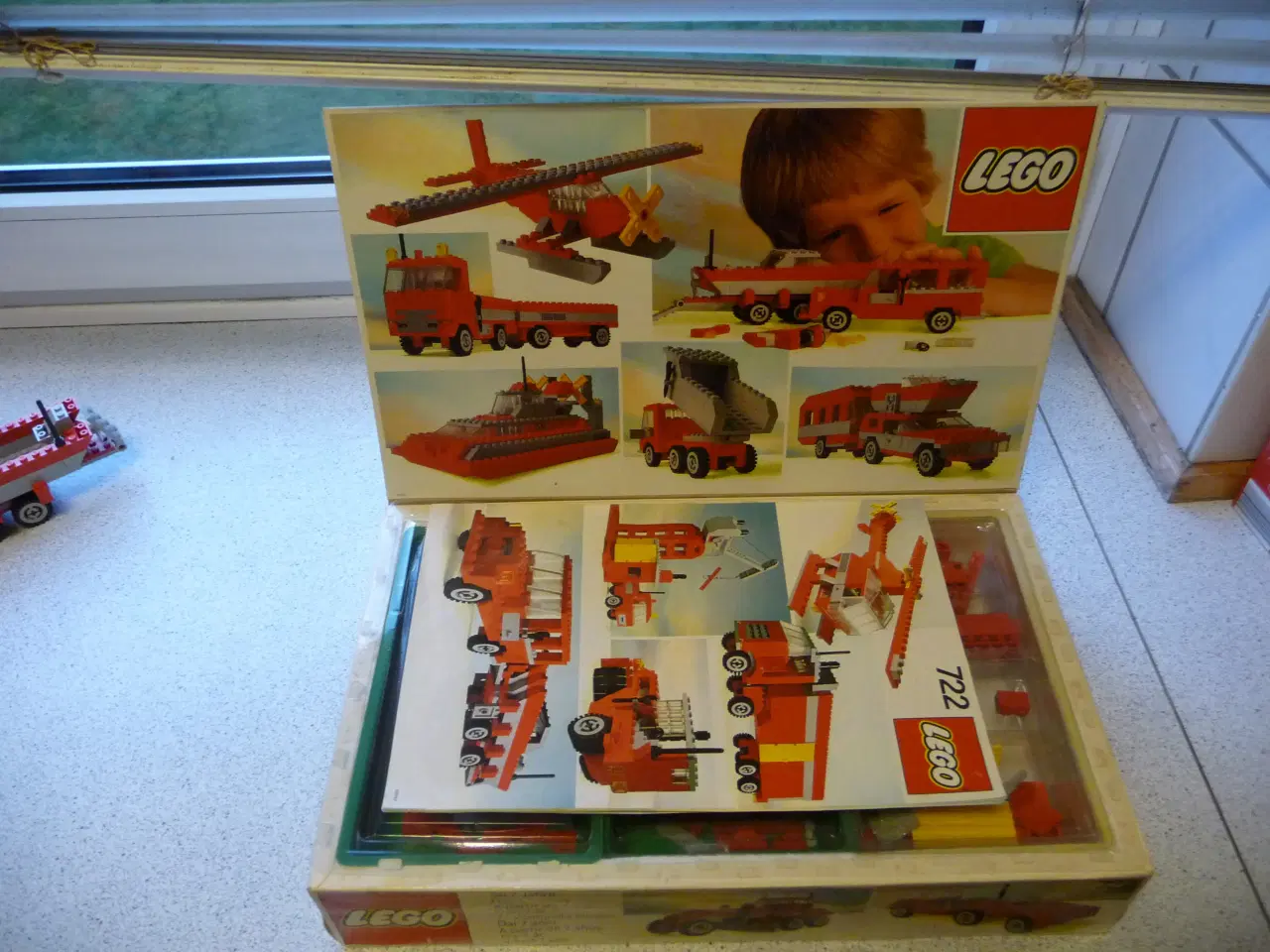 Billede 12 - lego 722 med byggevejledning komplet