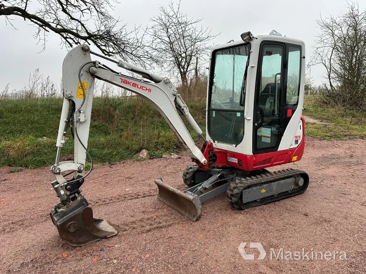 Billede 1 - Minigrävare Takeuchi TB216