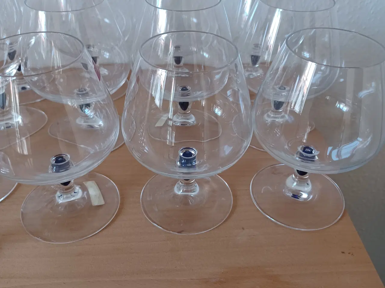 Billede 2 - 94 stk Blå Safir krystal glas