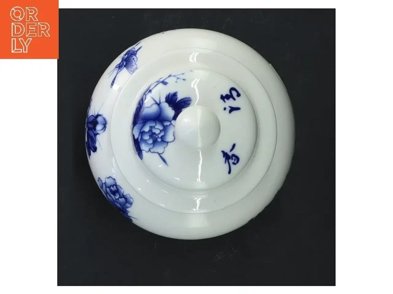 Billede 3 - Porcelænskrukke med låg (str. 14 cm)