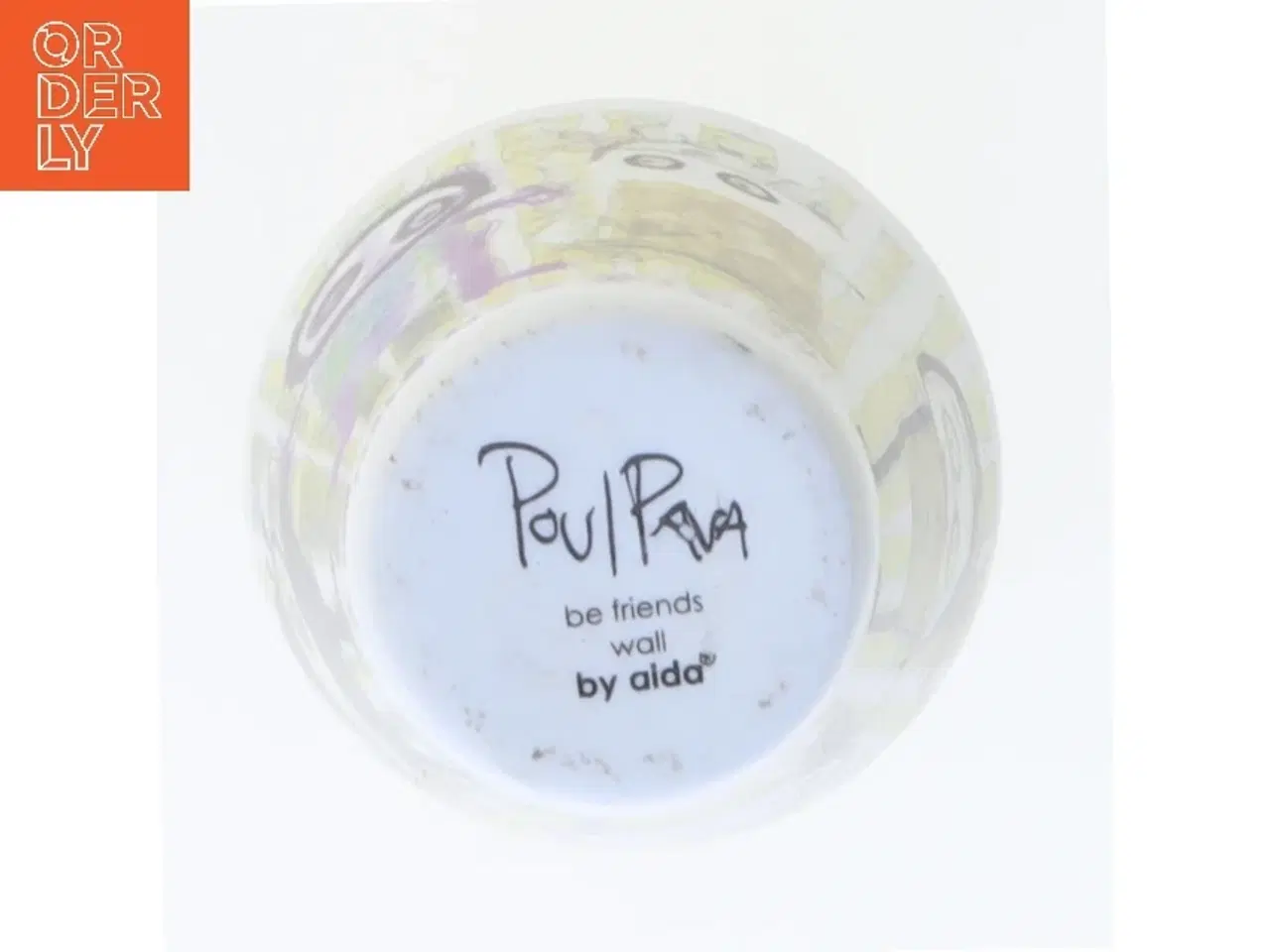 Billede 2 - Dekorativt krus med grafik fra Poul Pava (str. Ø 5 cm længde 5 cm)