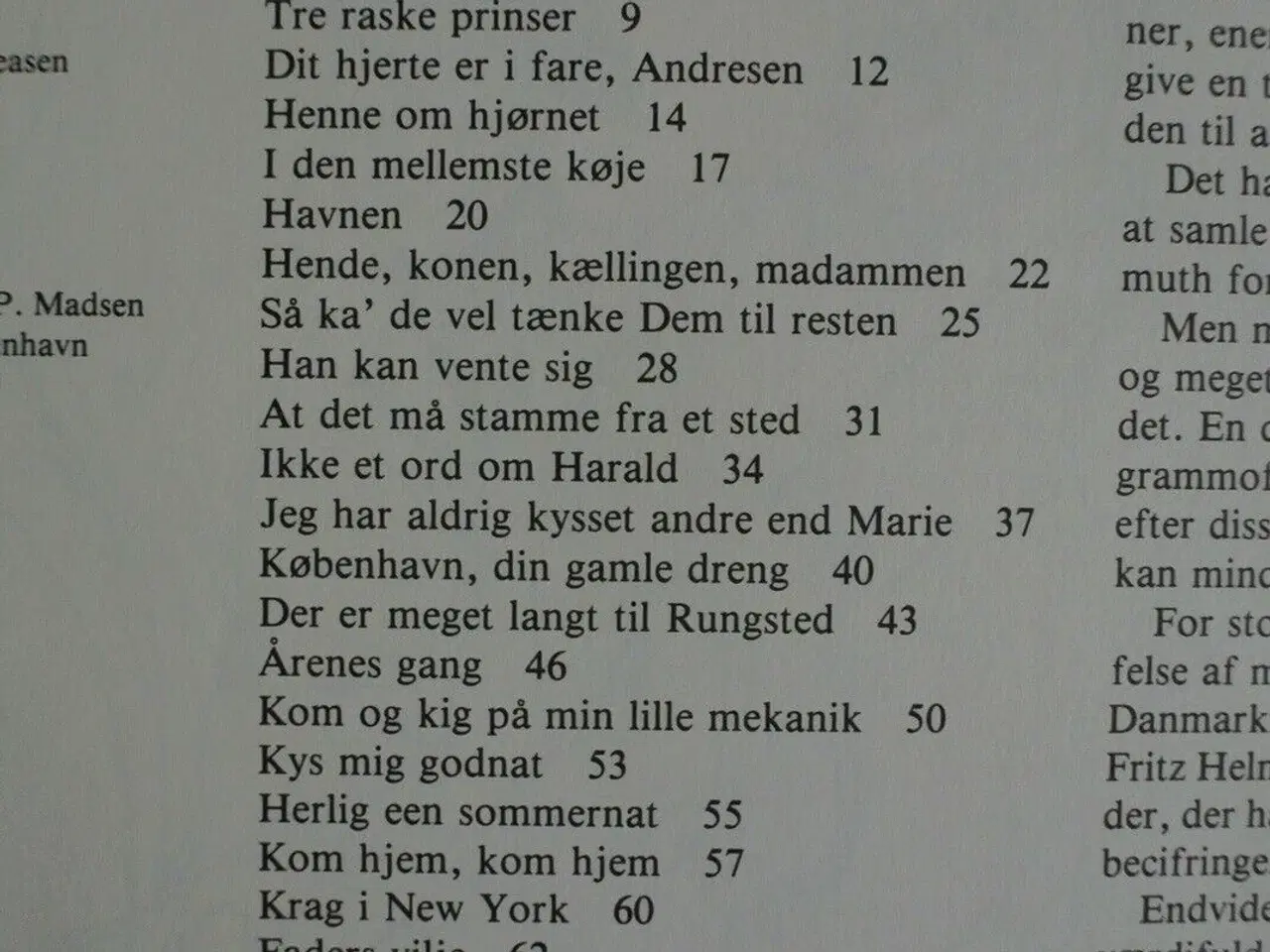 Billede 2 - osvald helmuth-viser, red. af erik hvidt, emne: mu