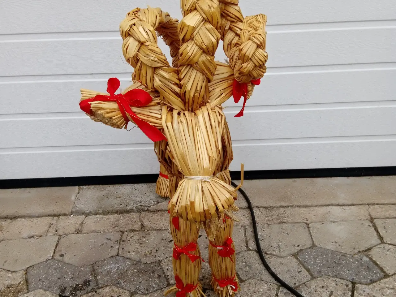 Billede 3 - Julebuk stor gammel julebuk højde 80 cm