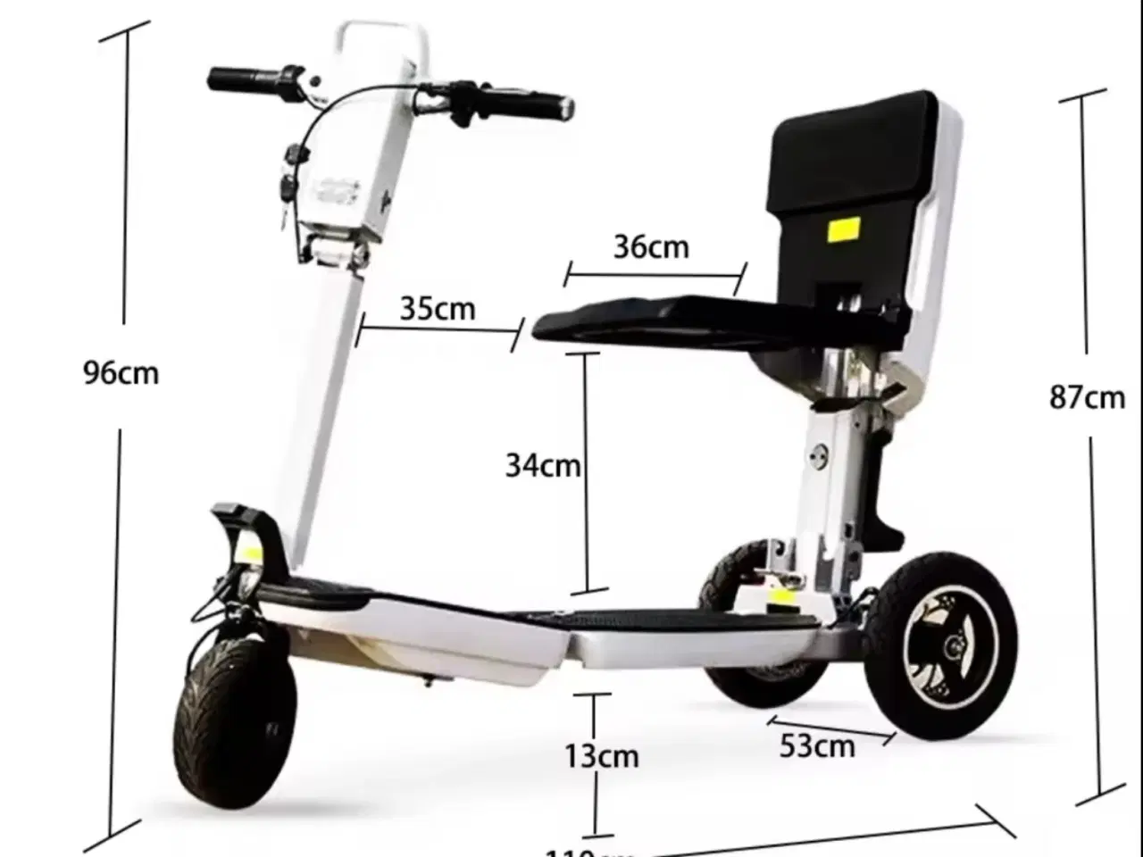 Billede 12 - ALTO Mobility Handicab Scooter Foldbar