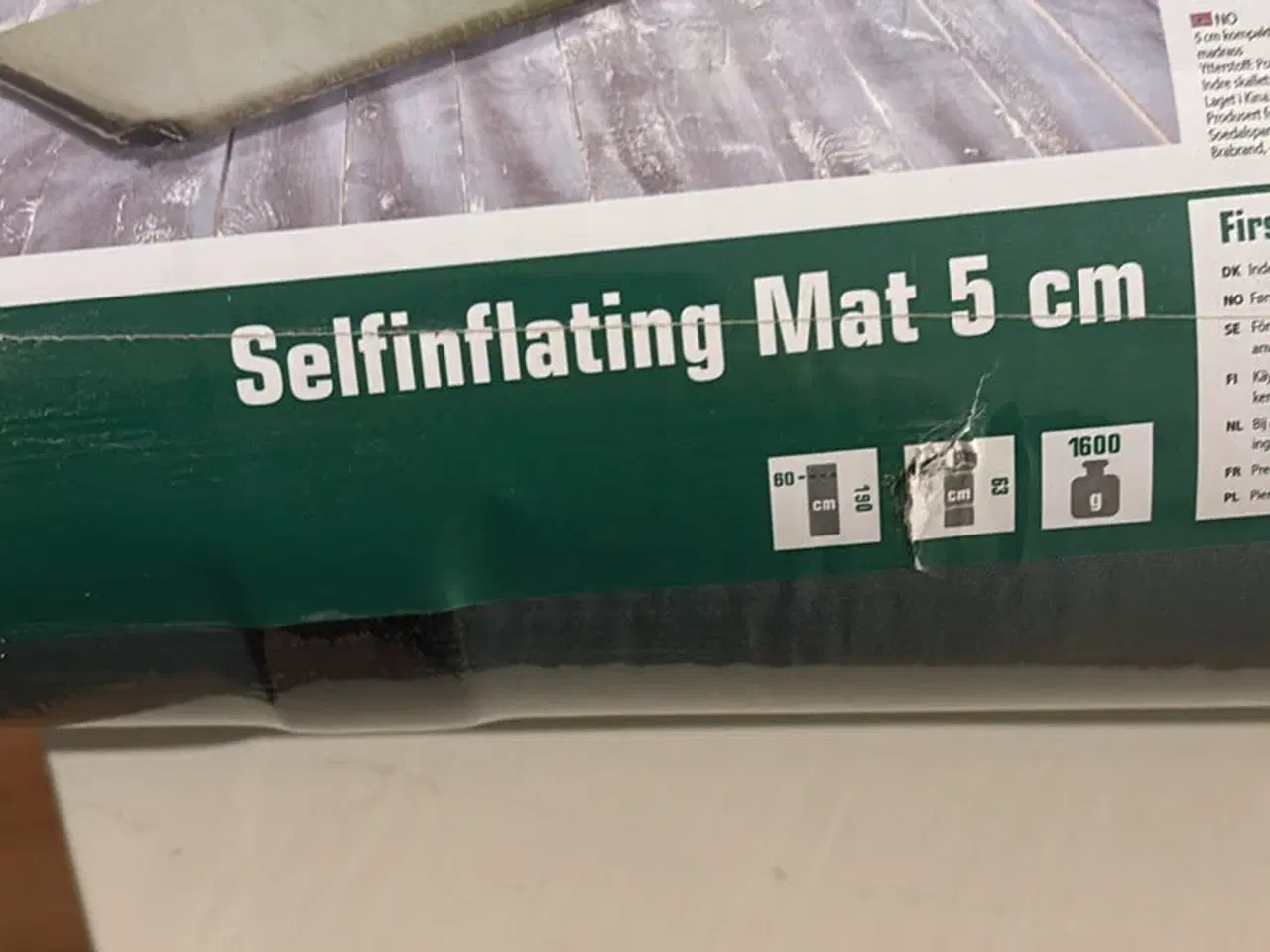 Billede 1 - Liggeunderlag selvoppustelig
