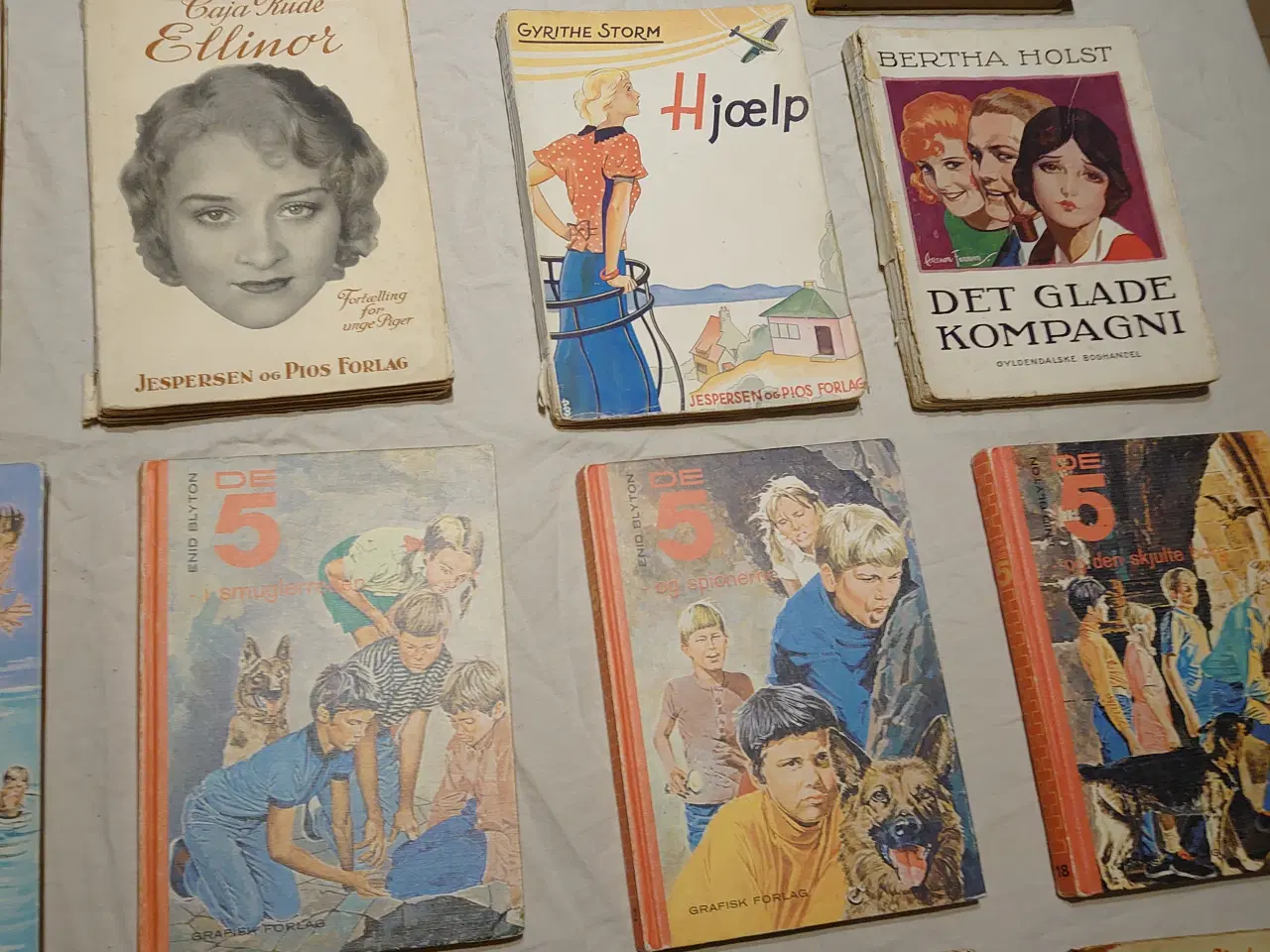 Billede 4 - 31 stk gamle børneromaner. 1930-80