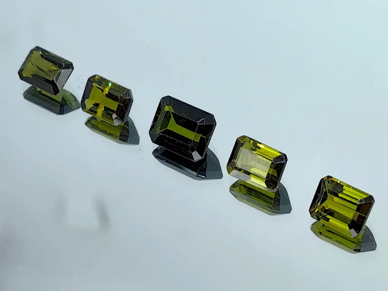 Billede 4 - 5 stkTurmalin - 6,52 ct 