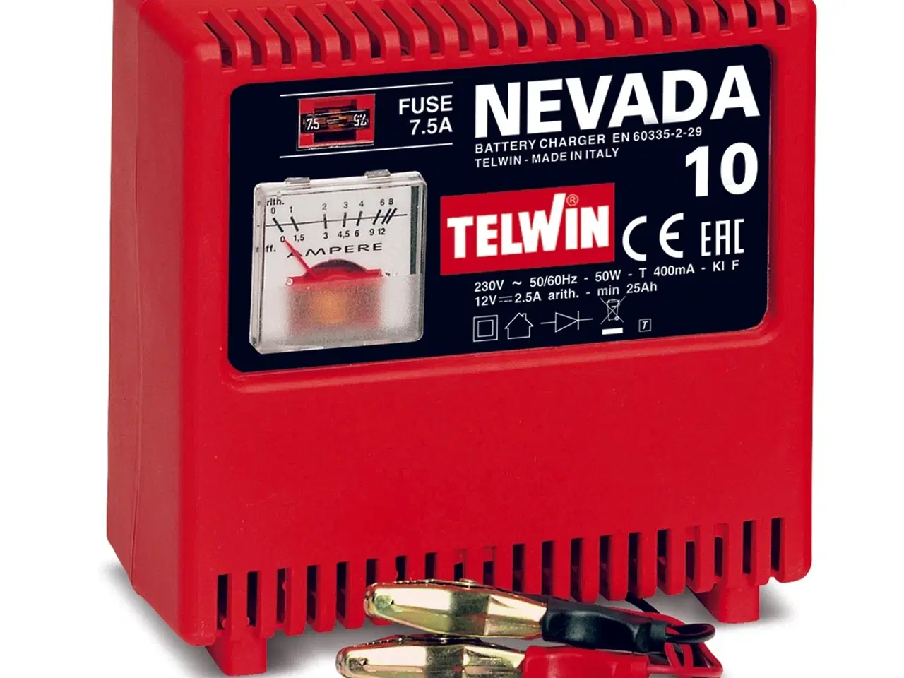 Billede 1 - Telwin batterilader Nevada 10 - 12 volt