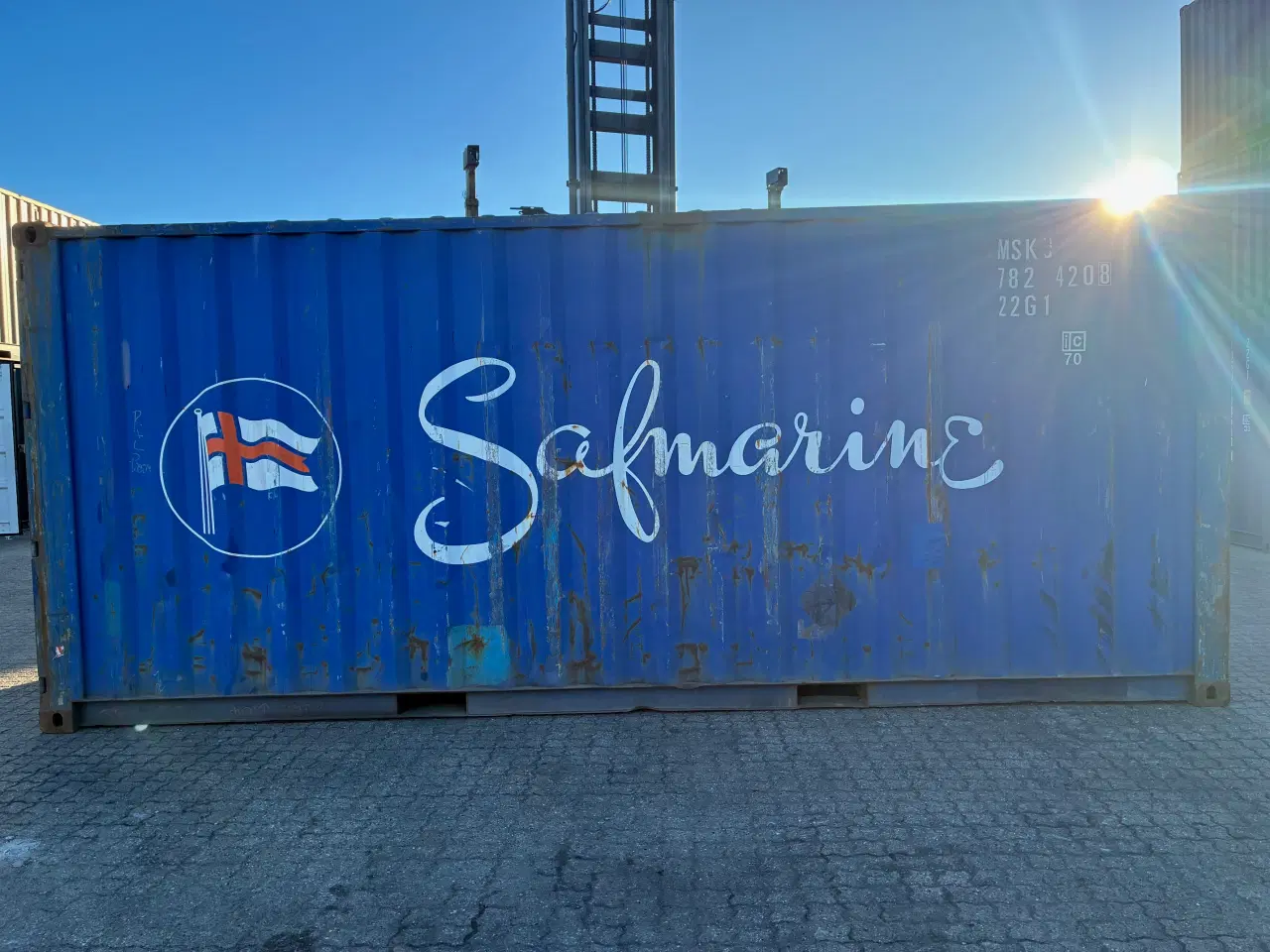 Billede 3 - 20 fods Container- ID: MSKU 782420-8