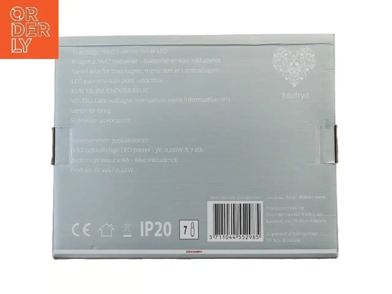 Billede 2 - LED julelysestage fra Indendørs (str. 41 cm)