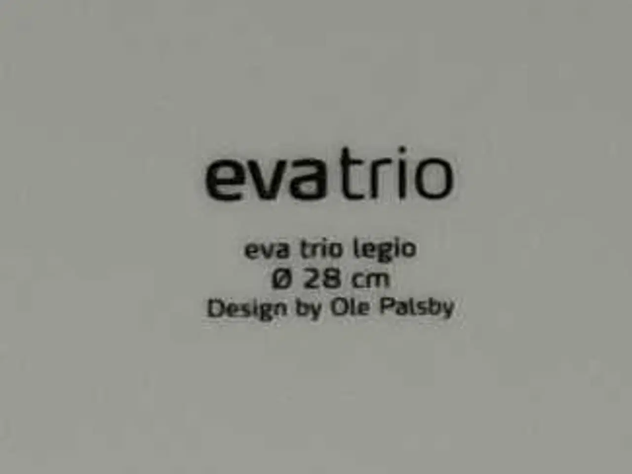 Billede 4 - Eva Trio tallerkener 