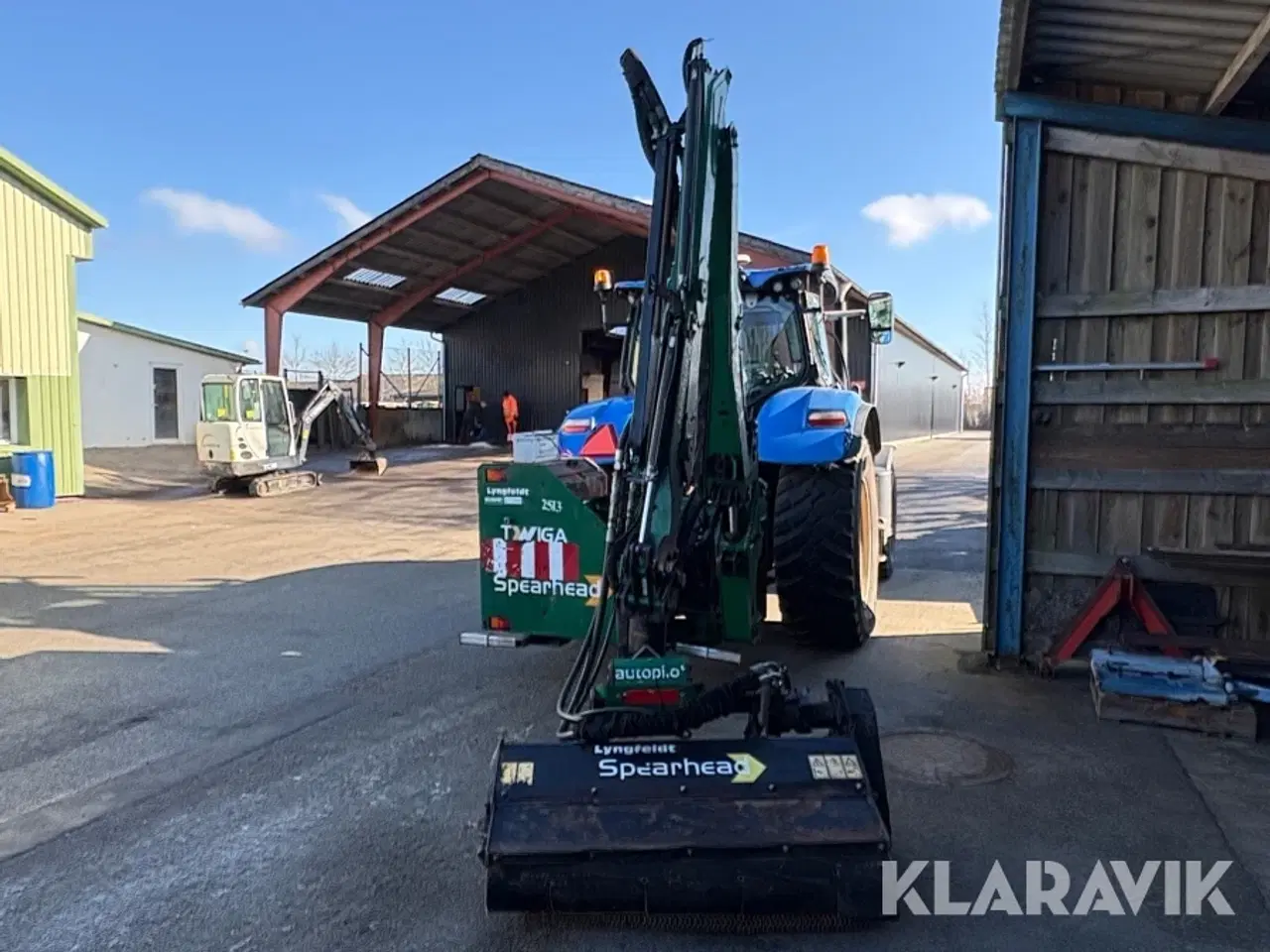 Billede 2 - Klippearm Spearhead Twiga Flex 6000T inklusiv klippe hoved