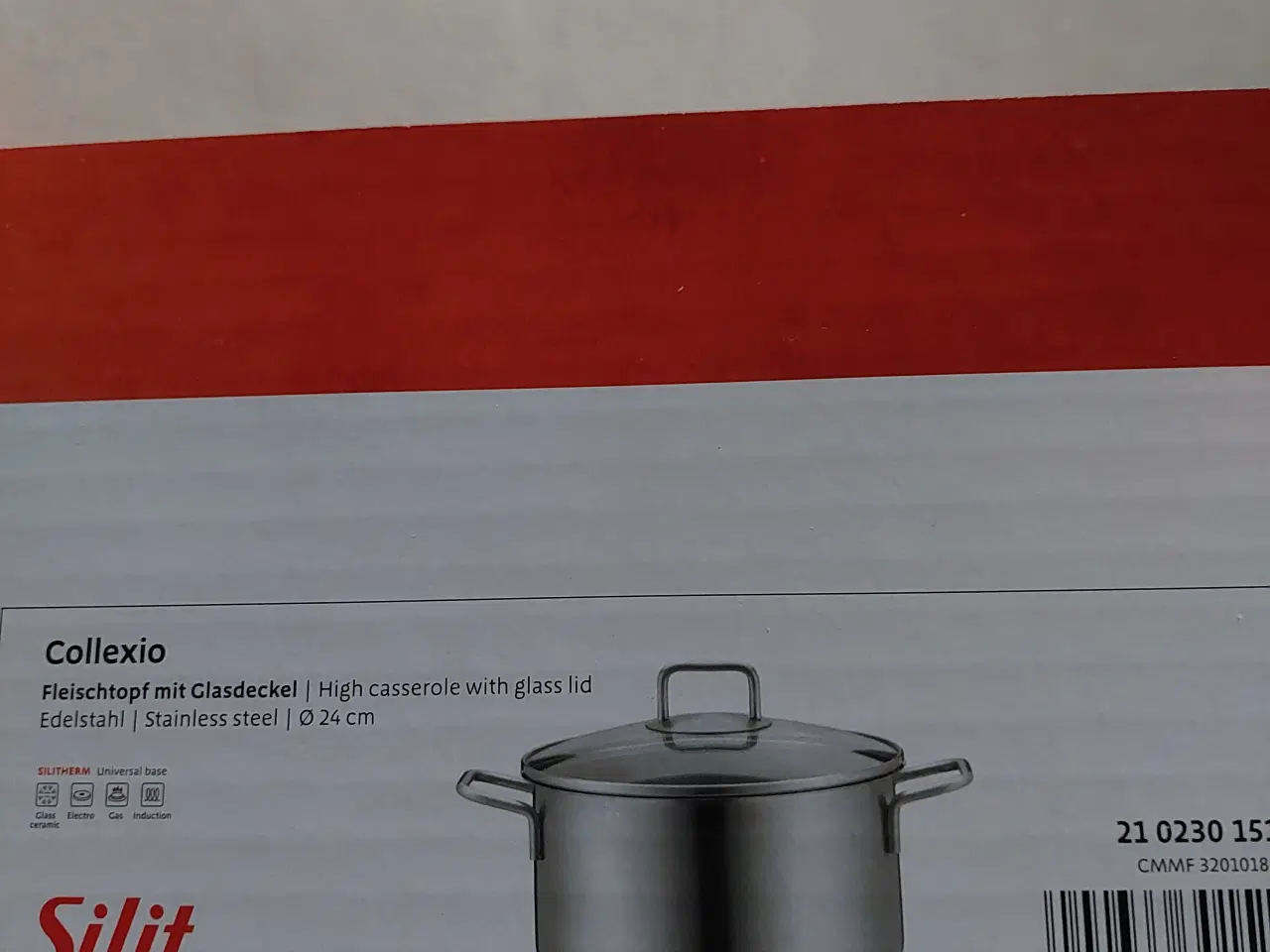 Billede 2 - Ny Silit Stål Gryde 24 cm