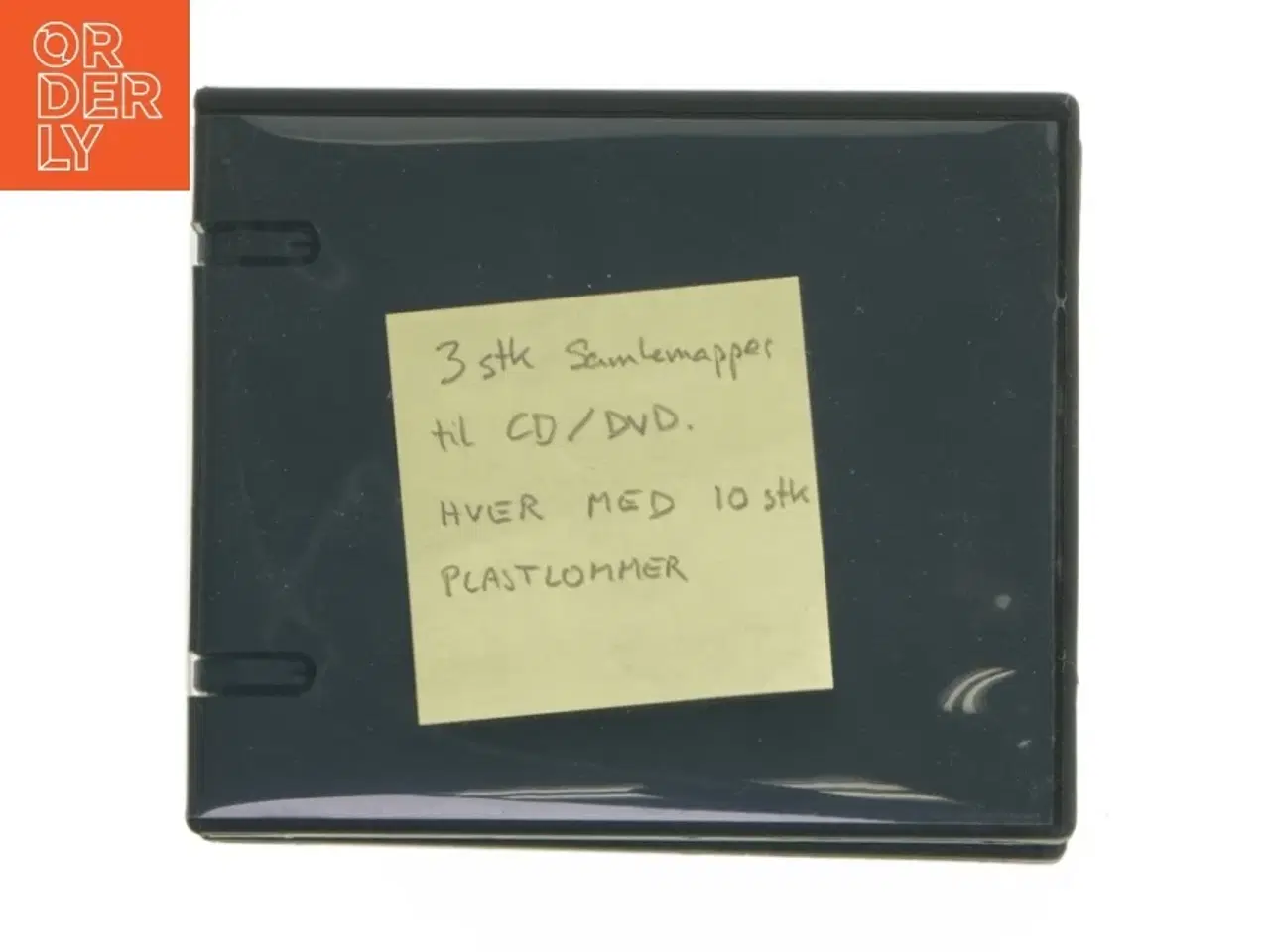 Billede 1 - CD/DVD opbevaringsmapper, 3 stk (str. 16,5 cm x 13,5 cm. 3 styk)