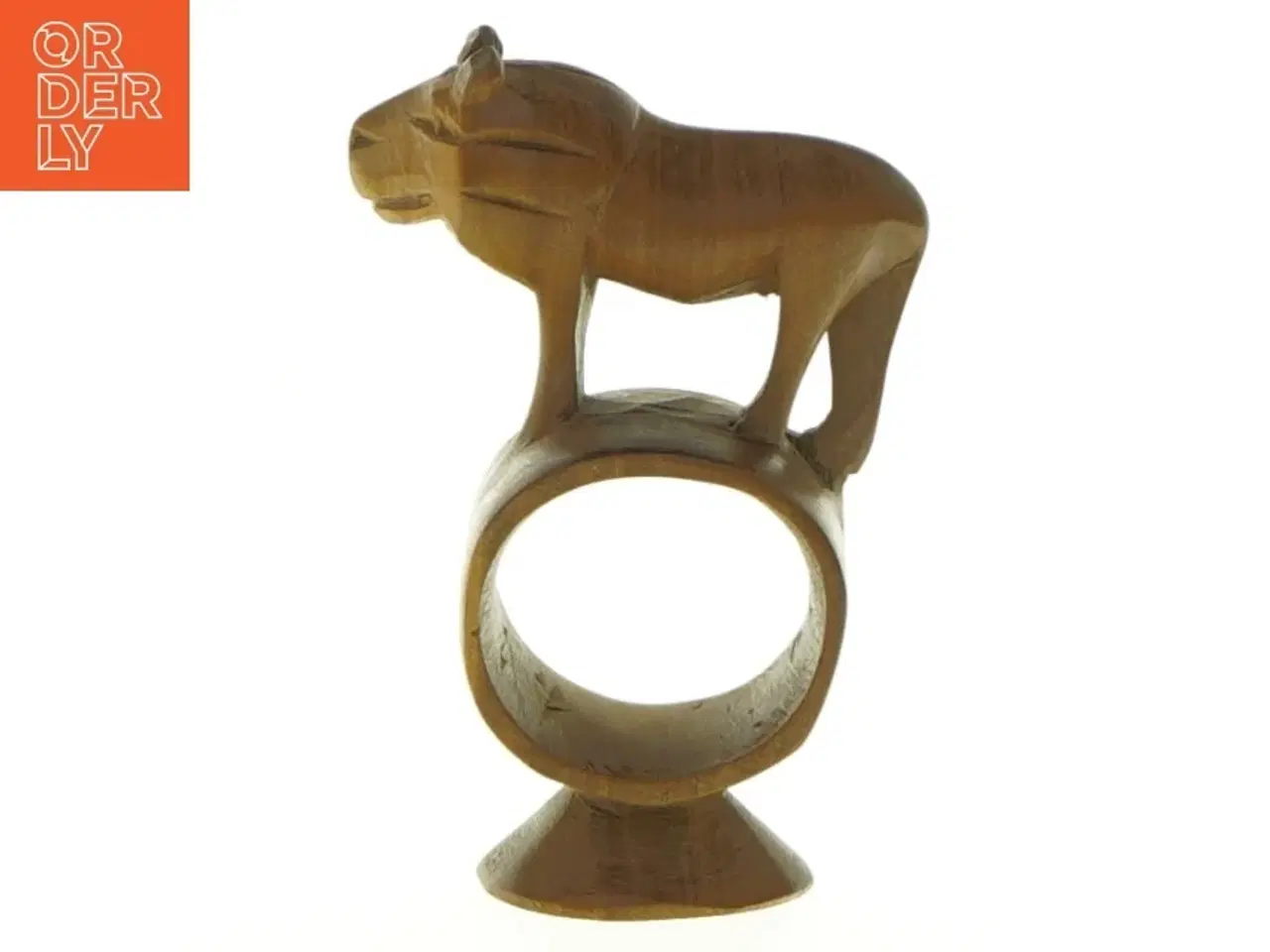 Billede 1 - Træfigur dekoration (str. 10 x 7 cm)
