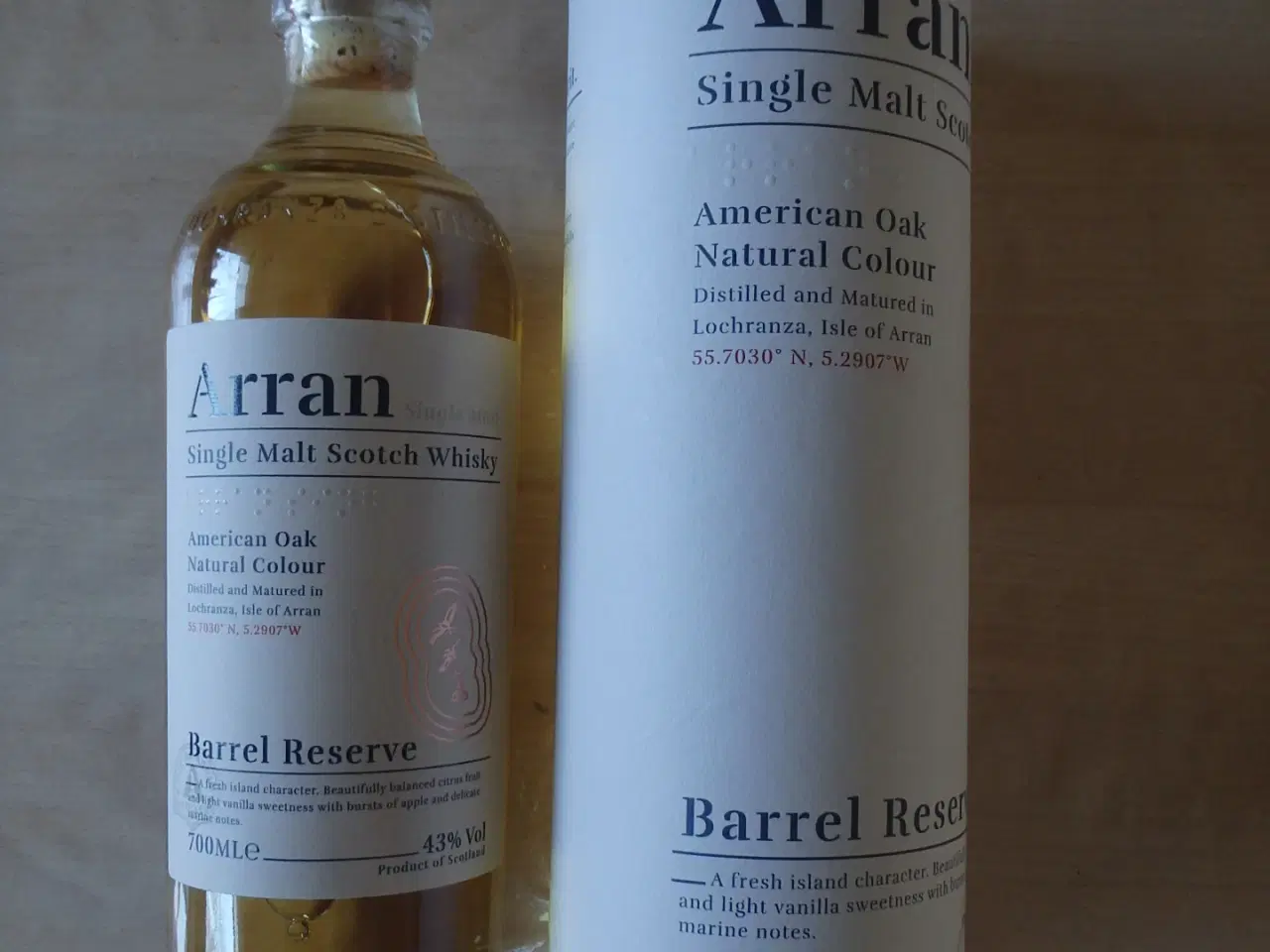 Billede 1 - Arran Barrel reserve single malt scotch whisky 70