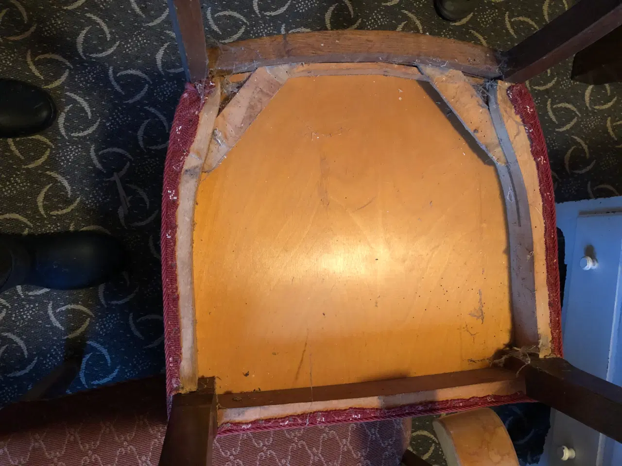 Billede 3 - Antik spisebord stol. 
